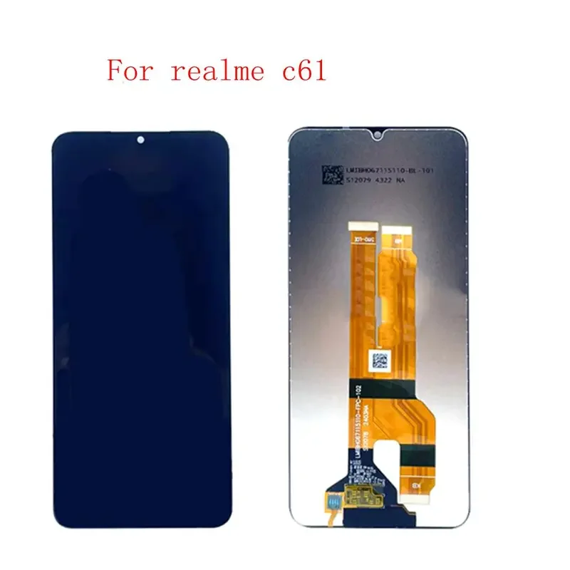 6.74" For Realme c61 RMX3939 LCD Display Touch Screen Digitizer Assembly For Realme
6.74" For Realme c61 RMX3939 LCD Display Touch Screen Digitizer Assembly For Realme