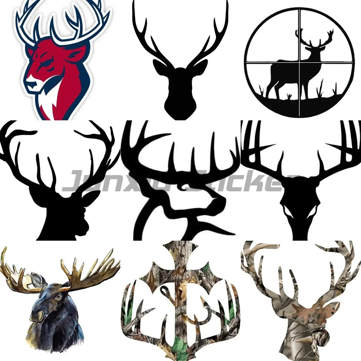 Художественная персонализация голова оленя, креативная наклейка на охотничий шлем, наклейки для ноутбука, наклейки на стены, украшение комнаты, наклейка для автомобиля
Художественная персонализация голова оленя, креативная наклейка на охотничий шлем, наклейки для ноутбука, наклейки на стены, украшение комнаты, наклейка для автомобиля