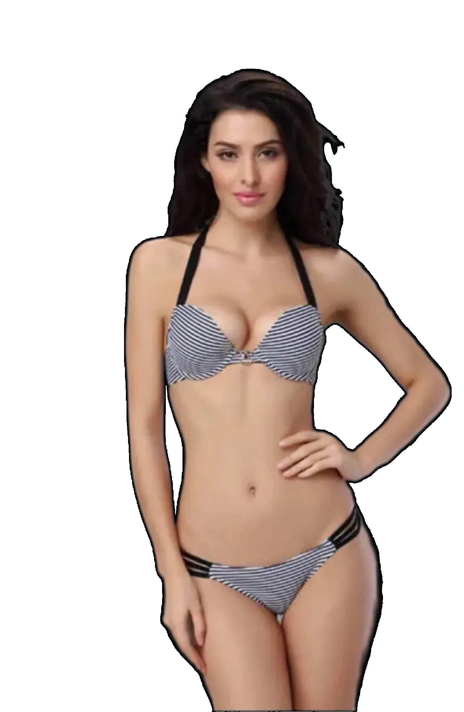 Sexy Bikini Swimsuit Women Fashion Push-Up Padded Bra Beach Strappy Bikini Sets Swimwear Bathing Suit
Sexy Bikini Swimsuit Women Fashion Push-Up Padded Bra Beach Strappy Bikini Sets Swimwear Bathing Suit