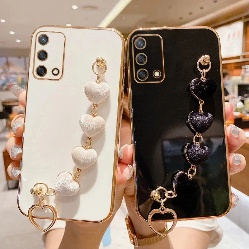 Love Heart Plush Bracelet Case For vivo V21 Y20 Y20S Y21 Y22 Y22S Y35 Y51 Y73 Y76 V20 V23 V25 V29E Chain Plating Silicone Cover
Love Heart Plush Bracelet Case For vivo V21 Y20 Y20S Y21 Y22 Y22S Y35 Y51 Y73 Y76 V20 V23 V25 V29E Chain Plating Silicone Cover
