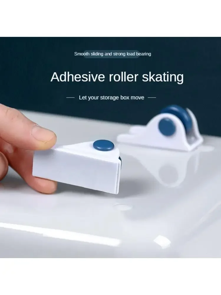 4 Pcs/Lot Adhesive Roller Multifunctional Household Directional Pulley Storage Box Finishing Rack Creative Bottom Caster
4 Pcs/Lot Adhesive Roller Multifunctional Household Directional Pulley Storage Box Finishing Rack Creative Bottom Caster