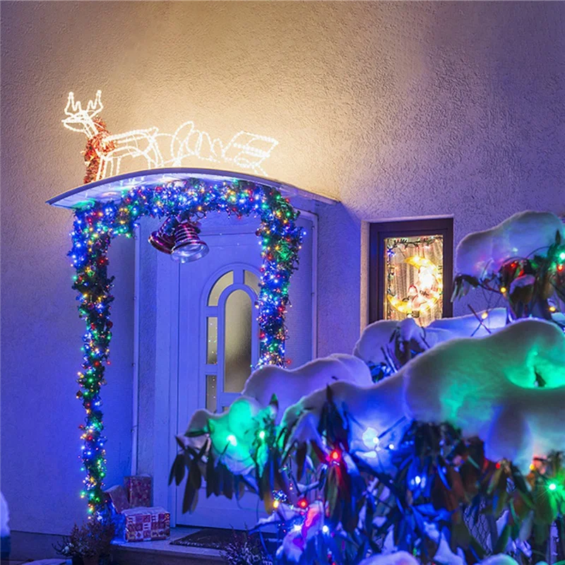 8 Modes Christmas Fairy Lights For Wedding Bedroom Walls Garden Trees Decoration-AA98
8 Modes Christmas Fairy Lights For Wedding Bedroom Walls Garden Trees Decoration-AA98