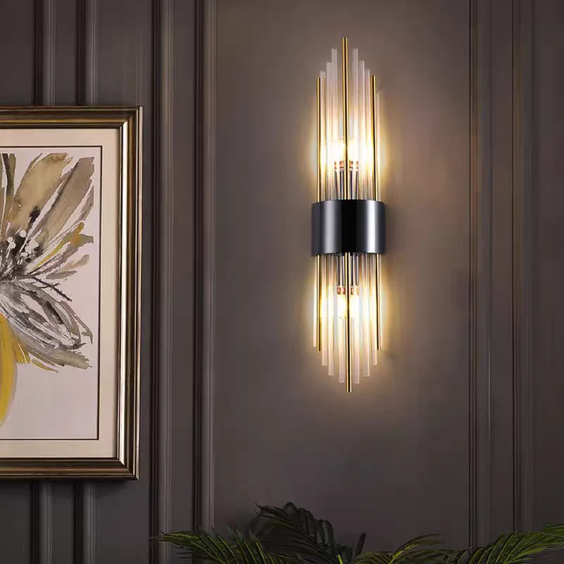 Postmodern Luxury Crystal Wall Lamp for Bedroom Bedside Hotel Staircase Hallway Foyer Living Room High-end Atmospheric Light
Postmodern Luxury Crystal Wall Lamp for Bedroom Bedside Hotel Staircase Hallway Foyer Living Room High-end Atmospheric Light