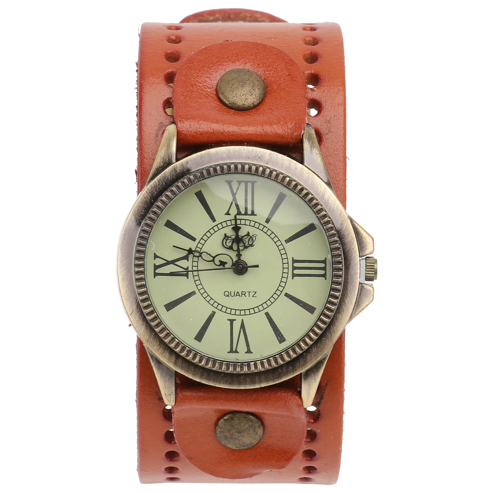 1pc Retro Vintage Roman Numeral Quartz Retro Wristwatch For Women Band Timepiece Blue
1pc Retro Vintage Roman Numeral Quartz Retro Wristwatch For Women Band Timepiece Blue