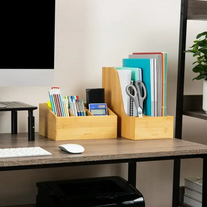 Mind Reader Vertical File Storage, Desktop Organizer, Magazine Holder, Office, Bamboo, Brown
Mind Reader Vertical File Storage, Desktop Organizer, Magazine Holder, Office, Bamboo, Brown