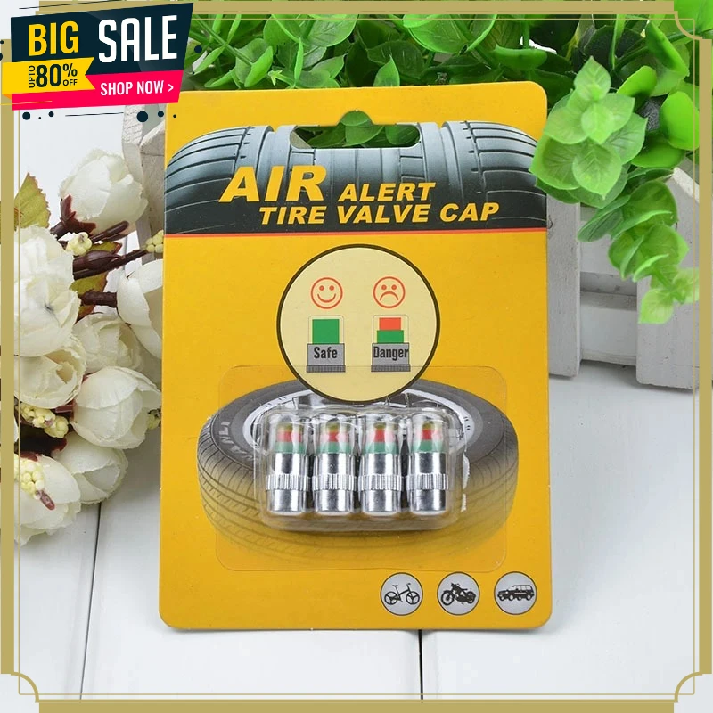 4pcs Car Tire Pressure Indicator Tire Pressure Gauge Indicator Alert Monitoring Valve Cap Sensor External Valve Detection
4pcs Car Tire Pressure Indicator Tire Pressure Gauge Indicator Alert Monitoring Valve Cap Sensor External Valve Detection