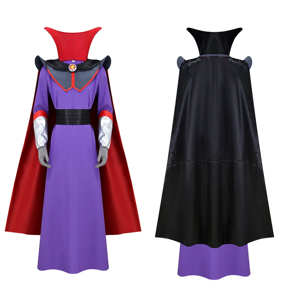 Movie Plush Story Zurg King Cosplay Purple Robe Costume Cloak Outfits Adult Men Outfits Uniform Roleplay Halloween Carnival
Movie Plush Story Zurg King Cosplay Purple Robe Costume Cloak Outfits Adult Men Outfits Uniform Roleplay Halloween Carnival