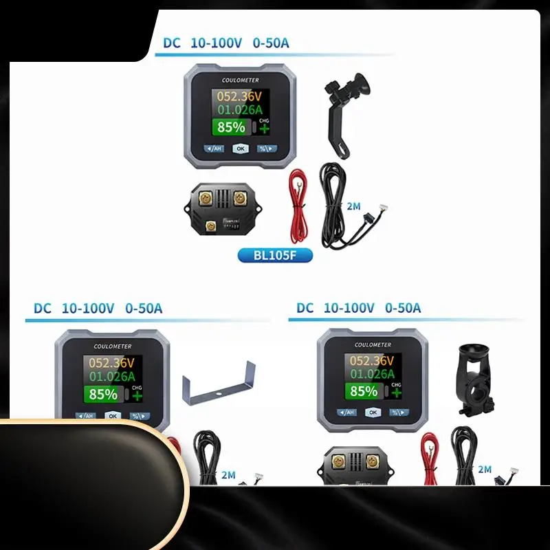 BL105F Coulomb Meter DC10-100V 0-50A Waterproof Battery Meter And Voltmeter For Electric Two-Wheeled Vehicle-N29R
BL105F Coulomb Meter DC10-100V 0-50A Waterproof Battery Meter And Voltmeter For Electric Two-Wheeled Vehicle-N29R