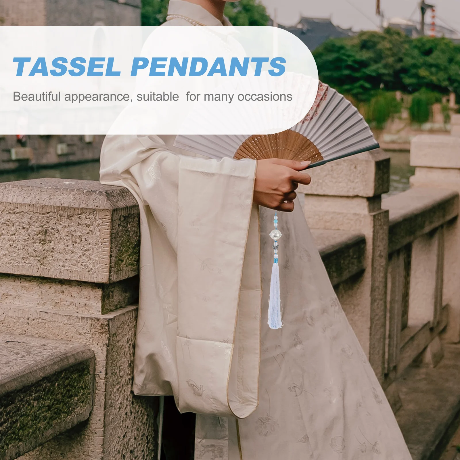 2 Pcs Waist Bracelet Tassel Pendant Chinese Charms Handmade Ornament Classic Bell Jewelry Ancient Ornaments
2 Pcs Waist Bracelet Tassel Pendant Chinese Charms Handmade Ornament Classic Bell Jewelry Ancient Ornaments