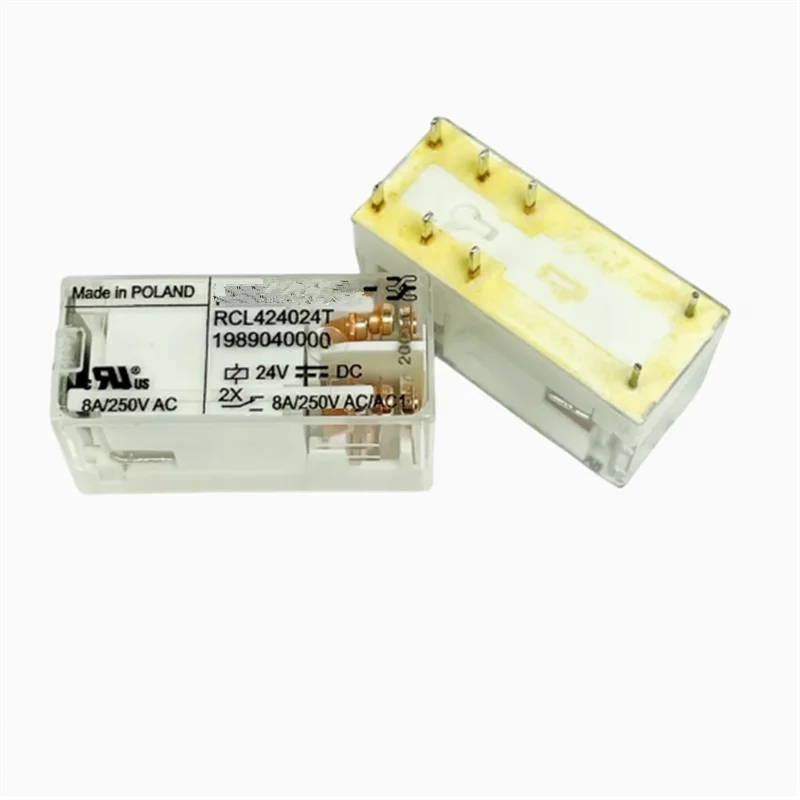 HOT NEW RCL424024T 24VDC DCV24 24V 8A 8PIN relay
HOT NEW RCL424024T 24VDC DCV24 24V 8A 8PIN relay