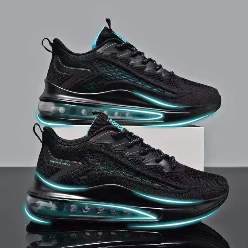 Men's mesh breathable sports shoes, casual shoes with increased shock absorption, outdoor comfortable running shoes
Men's mesh breathable sports shoes, casual shoes with increased shock absorption, outdoor comfortable running shoes