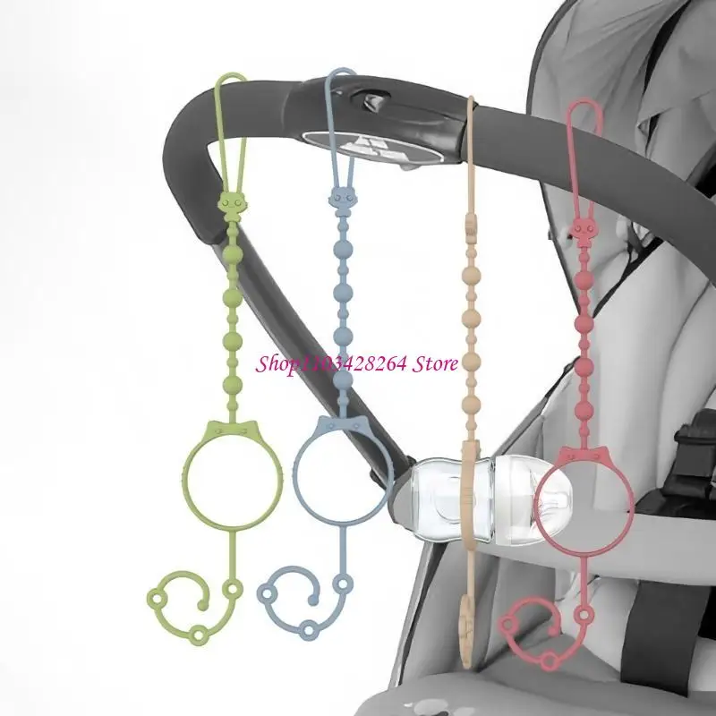 Silicone Pacifier Chain Silicone Pacifier Strap with Teething Function Pacifier Leash & Teething for Travel & Home Use
Silicone Pacifier Chain Silicone Pacifier Strap with Teething Function Pacifier Leash & Teething for Travel & Home Use