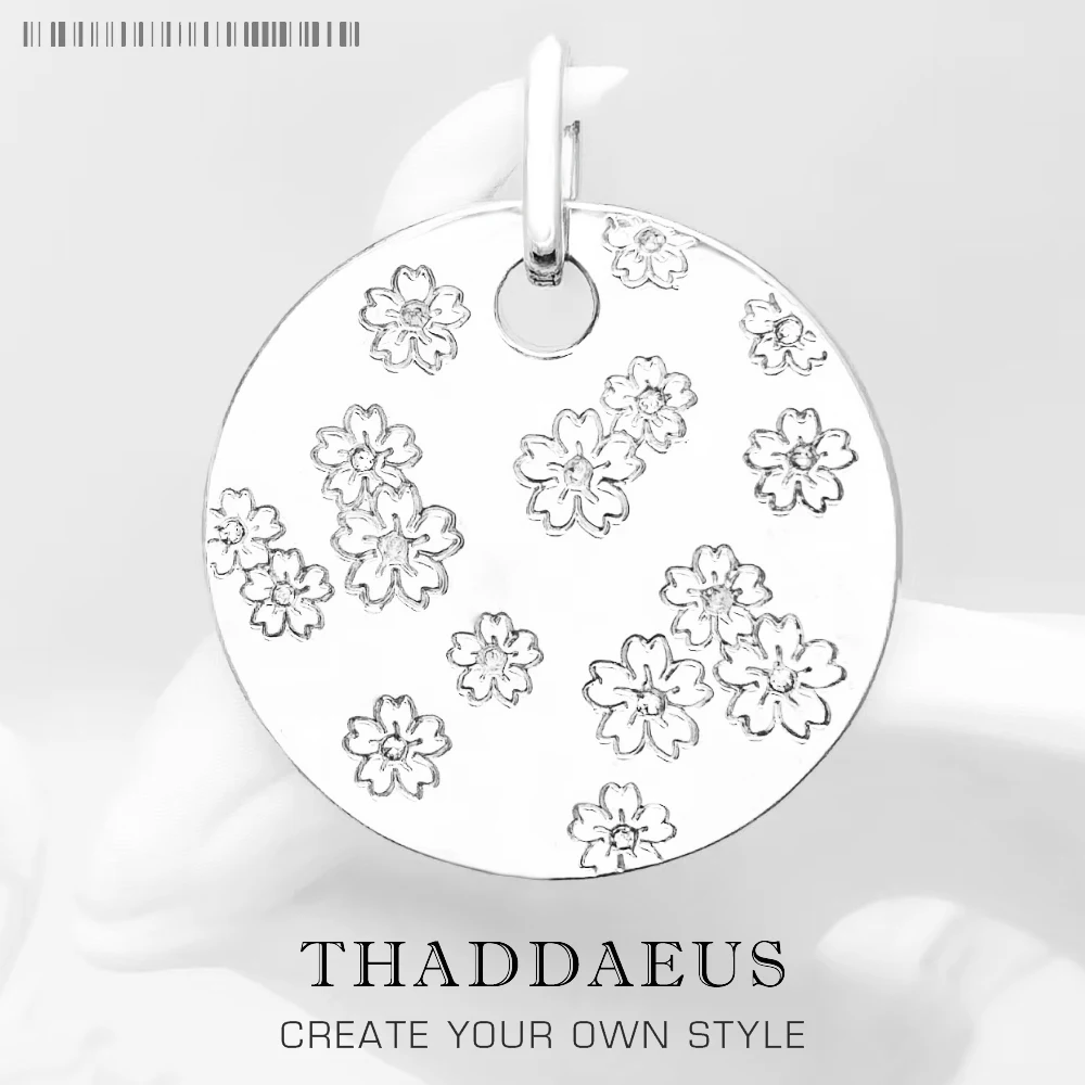 Pendant Cherry Blossom Ornament Brand New Spring 925 Sterling Silver Romantic Jewelry Europe Accessorie Gift For Woman
Pendant Cherry Blossom Ornament Brand New Spring 925 Sterling Silver Romantic Jewelry Europe Accessorie Gift For Woman