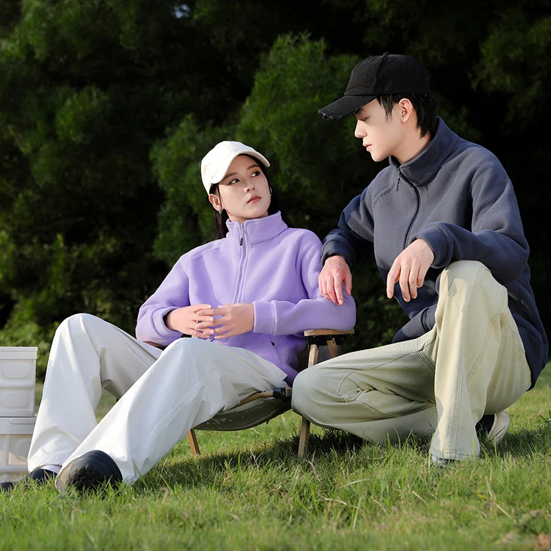 Spring and Autumn Outdoor Cycling Sport Windproof Warm Jacket Couple Fashion Stand Collar High Quality Plush Windproof Coat
Spring and Autumn Outdoor Cycling Sport Windproof Warm Jacket Couple Fashion Stand Collar High Quality Plush Windproof Coat