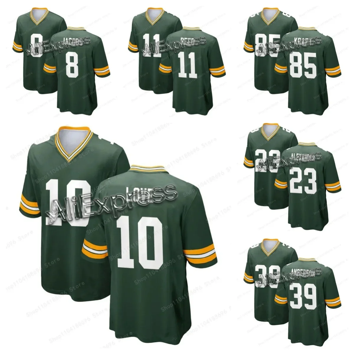 Men's Quick Drying T-Shirt 3d Print Breathable Jersey Men's Outdoor Sportwear Man Green Bay Packers Custom Game Jersey - Green
Men's Quick Drying T-Shirt 3d Print Breathable Jersey Men's Outdoor Sportwear Man Green Bay Packers Custom Game Jersey - Green