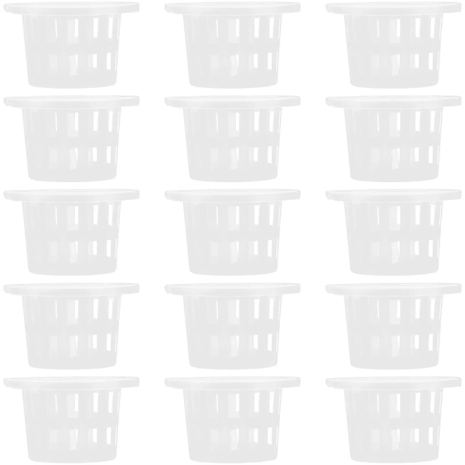 50pcs Hydroponic Baskets 45mm Transparent Net Pots Plant Nursery Cups Garden Slotted Cups Promote Growth Aeration Keeps
50pcs Hydroponic Baskets 45mm Transparent Net Pots Plant Nursery Cups Garden Slotted Cups Promote Growth Aeration Keeps