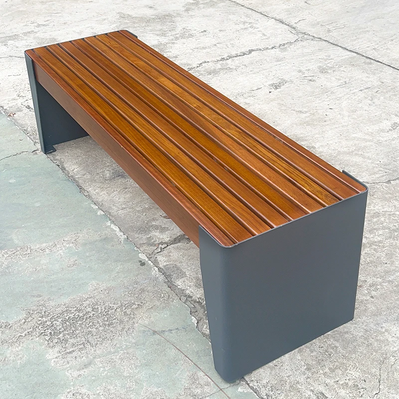 Modern Solid Wood Bench With Galvanized Steel Legs Urban Furniture Patio Benches Outdoor Garden Bench Public Urban Seating
Modern Solid Wood Bench With Galvanized Steel Legs Urban Furniture Patio Benches Outdoor Garden Bench Public Urban Seating