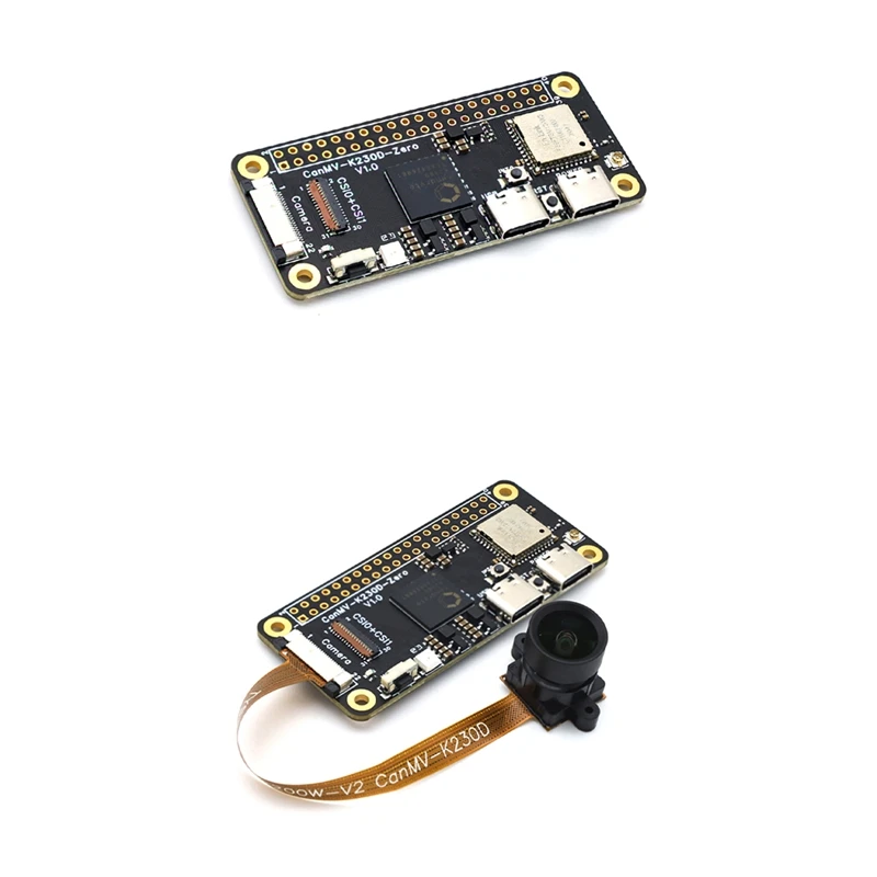 Canmv K230D ZERO Макетная плата Камера для распознавания машинного зрения2093 AI RISC-V Материнская плата Искусственный интеллект
Canmv K230D ZERO Макетная плата Камера для распознавания машинного зрения2093 AI RISC-V Материнская плата Искусственный интеллект