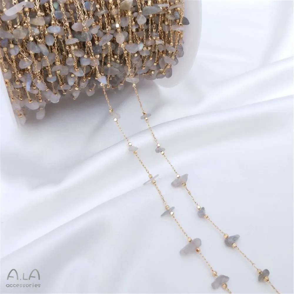Natural tourmaline garnet strawberry crystal gravel chain 14K gold bao dispersion chain DIY handmade jewelry materials
Natural tourmaline garnet strawberry crystal gravel chain 14K gold bao dispersion chain DIY handmade jewelry materials