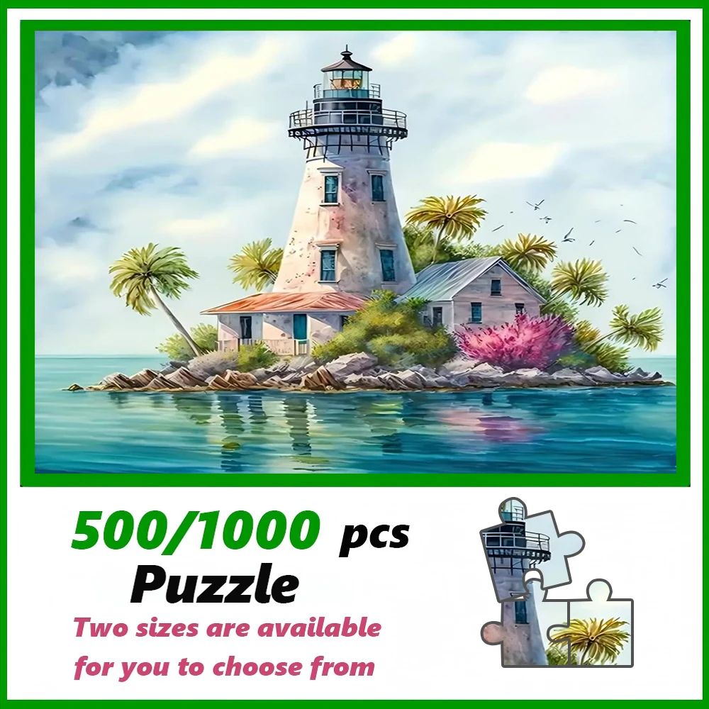 A high-quality 500/1000-piece puzzle, perfect for adults, is a fun family game that helps relieve stress and is great fo
A high-quality 500/1000-piece puzzle, perfect for adults, is a fun family game that helps relieve stress and is great fo