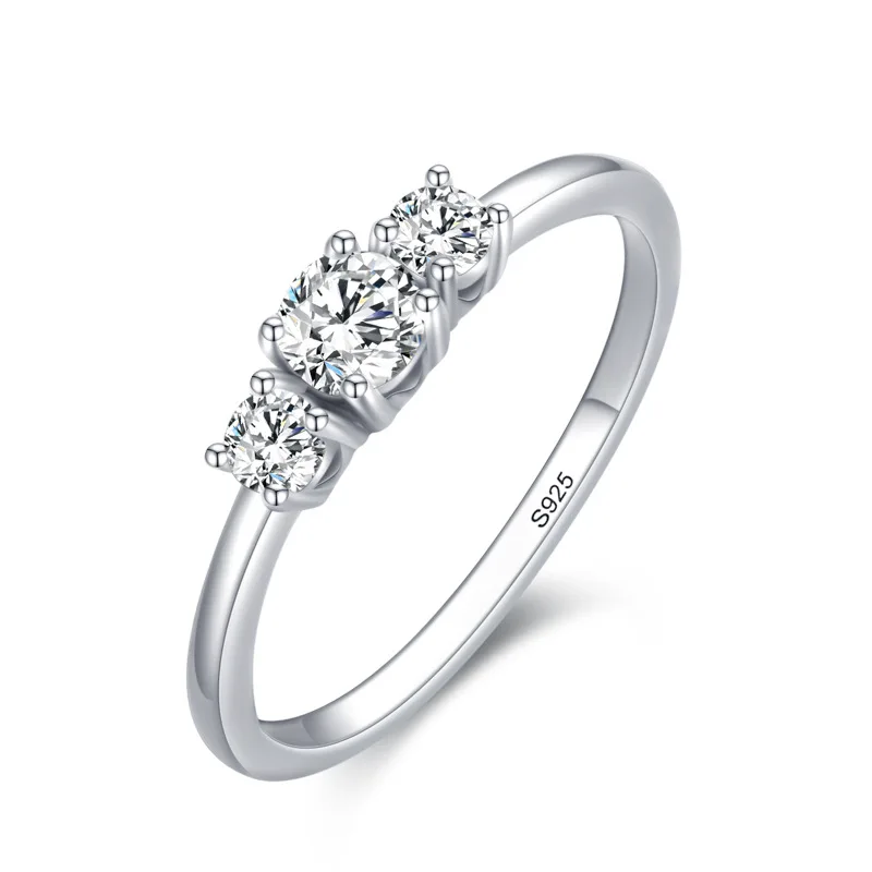 Shiny Diamond Sterling Silver Engagement Rings for Girls Rhodium Plated Jewelry for Wedding Party
Shiny Diamond Sterling Silver Engagement Rings for Girls Rhodium Plated Jewelry for Wedding Party