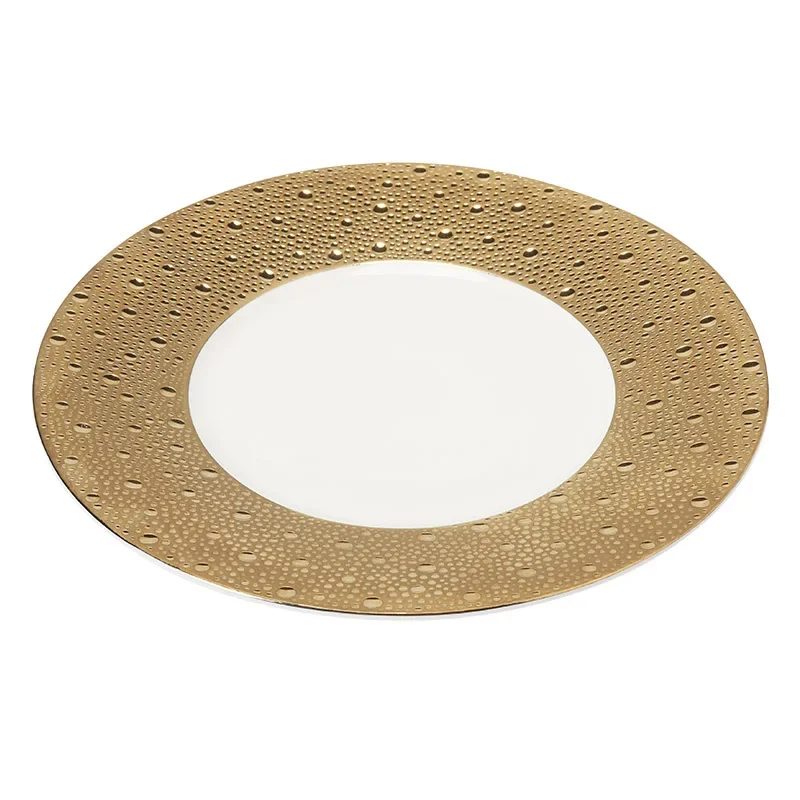 Light Luxury Ceramic Dessert Plate Restaurant Main Dish Dinner Party Steak Side Household Kitchen Round Tableware
Light Luxury Ceramic Dessert Plate Restaurant Main Dish Dinner Party Steak Side Household Kitchen Round Tableware