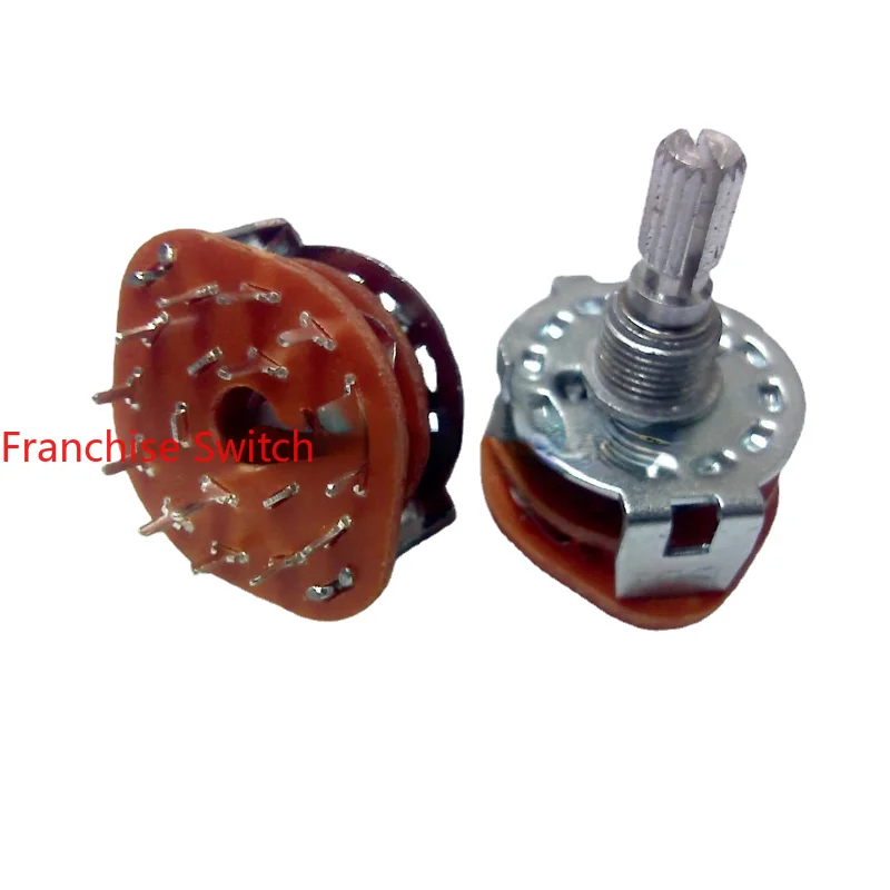 10PCS The Band Switch SR251 Is Available In Stock For 2Poles, 3Gears, 4Gears, 5Gears, And 6 Gears
10PCS The Band Switch SR251 Is Available In Stock For 2Poles, 3Gears, 4Gears, 5Gears, And 6 Gears