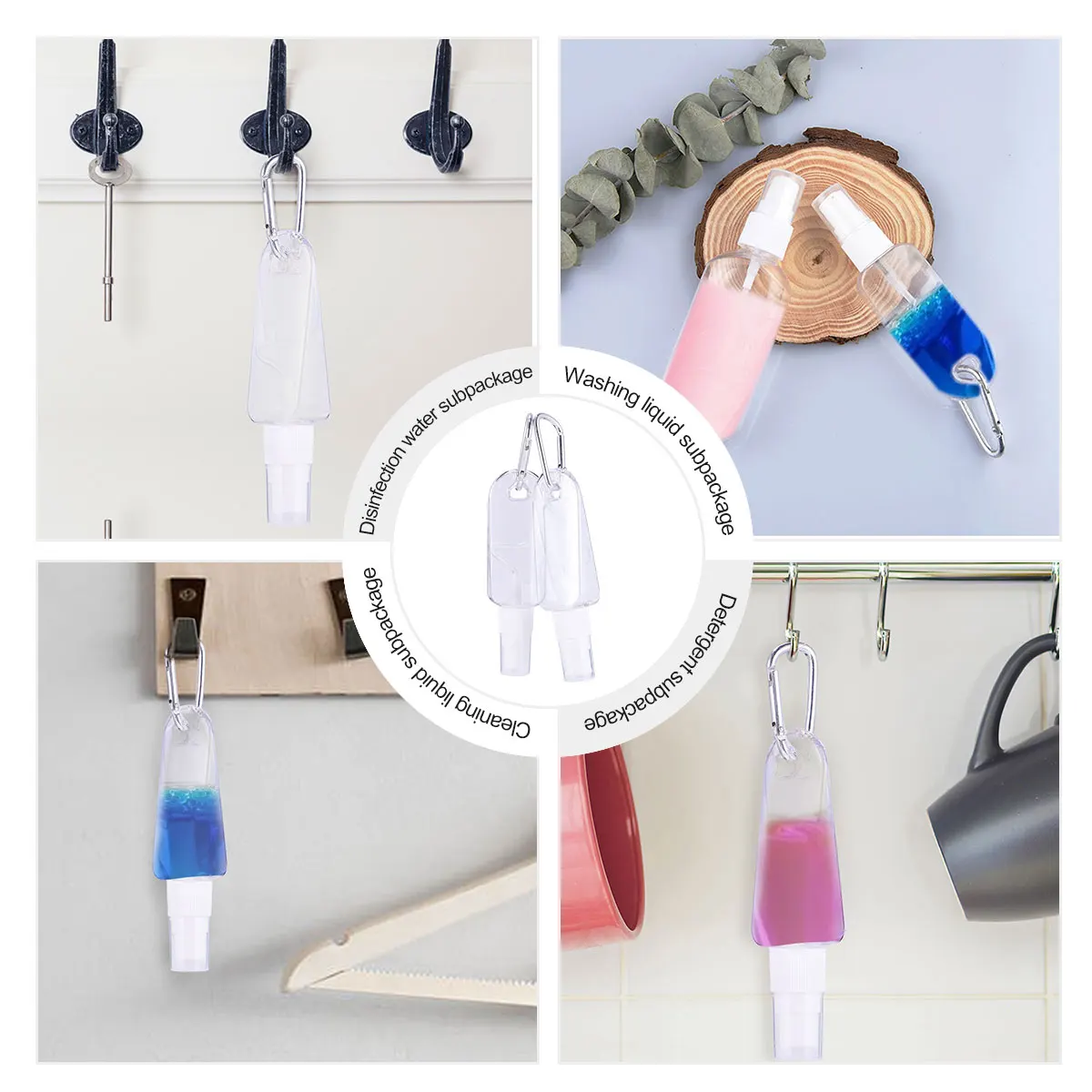 5pcs 30ml Friendly Safe Spray Bottles Portable Small Empty Dispenser Plastic Bottle Hanger Home Empty Bottles Use
5pcs 30ml Friendly Safe Spray Bottles Portable Small Empty Dispenser Plastic Bottle Hanger Home Empty Bottles Use