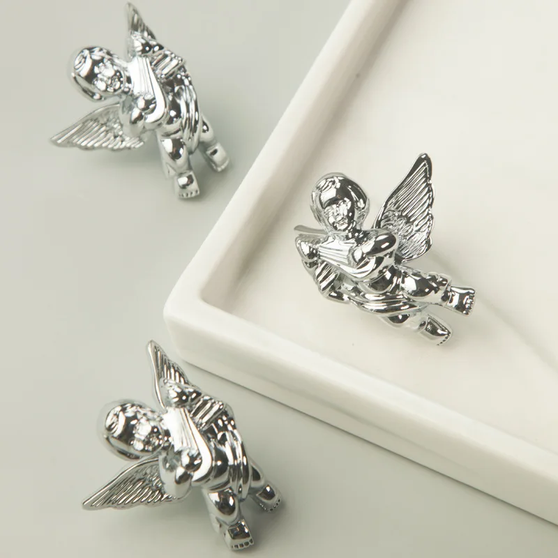5PCS Solid Brass Little Angel Furniture Pulls Handles Drawer Knobs Cupboard Wardrobe Kitchen Closet Dresser Shoe Cabinet Pulls
5PCS Solid Brass Little Angel Furniture Pulls Handles Drawer Knobs Cupboard Wardrobe Kitchen Closet Dresser Shoe Cabinet Pulls
