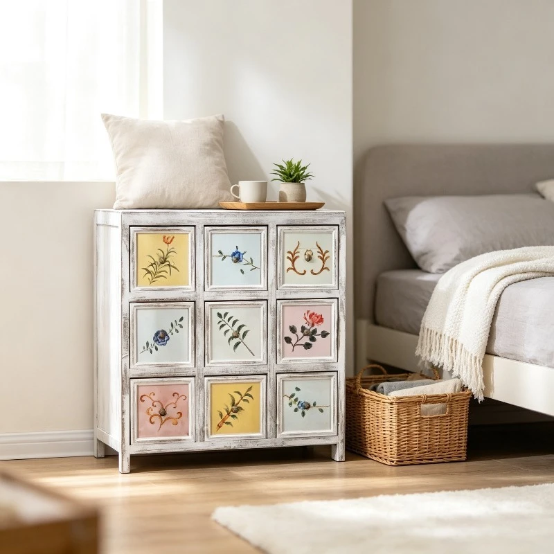 American Solid Oak 9 Drawer Dresser Vintage Nightstand Sideboard Extra Heavy Large Capacity Natural Timber Bedroom Storage Unit
American Solid Oak 9 Drawer Dresser Vintage Nightstand Sideboard Extra Heavy Large Capacity Natural Timber Bedroom Storage Unit