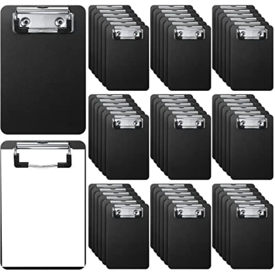 60 Pack Bulk Mini Clipboards 4 x 6 Inch Memo Small Clipboards Plastic Check Presenters for Restaurants Pocket Small Notepads Re
60 Pack Bulk Mini Clipboards 4 x 6 Inch Memo Small Clipboards Plastic Check Presenters for Restaurants Pocket Small Notepads Re