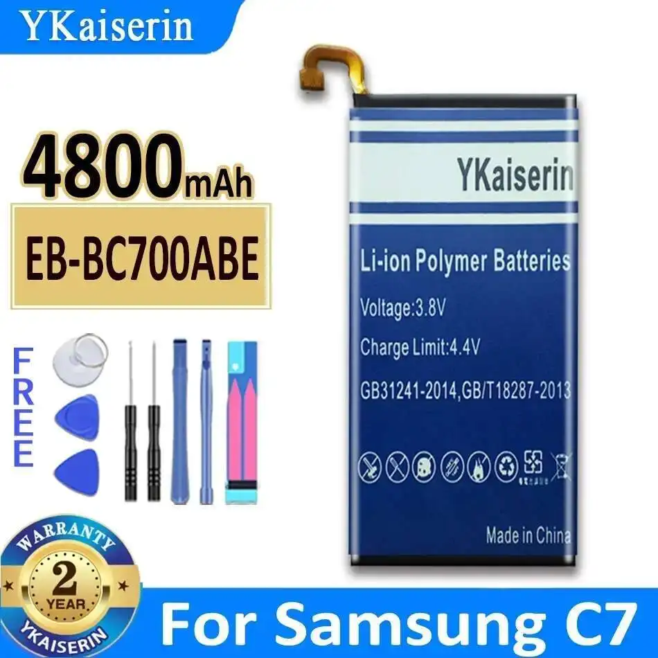 Аккумулятор EB-BC700ABE 4800 мАч для Samsung Galaxy C7 SM-C7010 Duos C7018 C7 Pro Duos SM-C701F DS TD-Lte SM-C7000 EB BC700ABE
Аккумулятор EB-BC700ABE 4800 мАч для Samsung Galaxy C7 SM-C7010 Duos C7018 C7 Pro Duos SM-C701F DS TD-Lte SM-C7000 EB BC700ABE