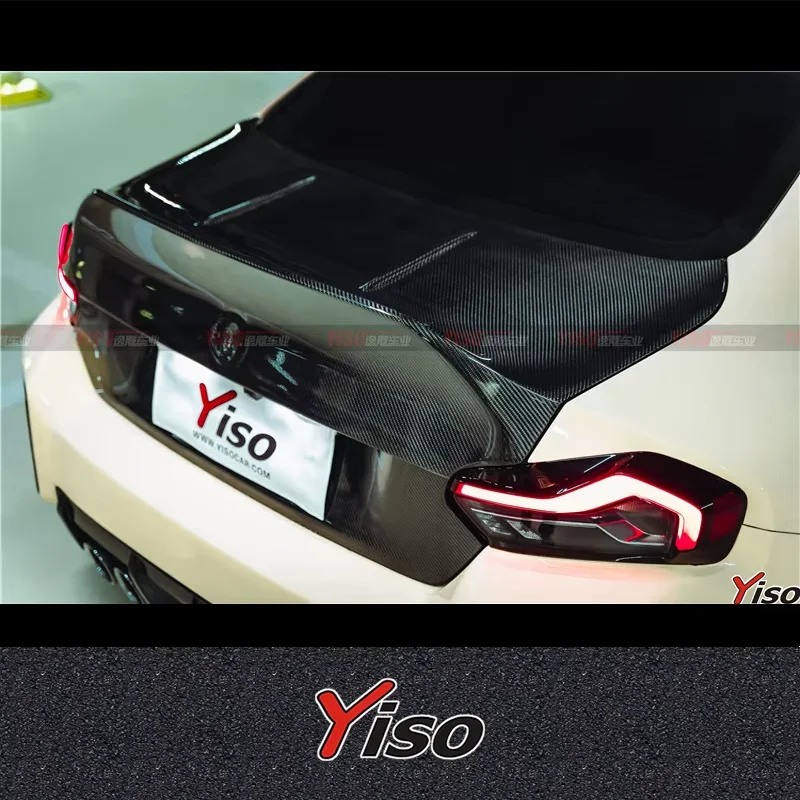 Suitable for 2 series G87 M2 modified CSL dry carbon fiber Modified encirclement 2 series G87 M2 Tail Box Covertrunk lid
Suitable for 2 series G87 M2 modified CSL dry carbon fiber Modified encirclement 2 series G87 M2 Tail Box Covertrunk lid