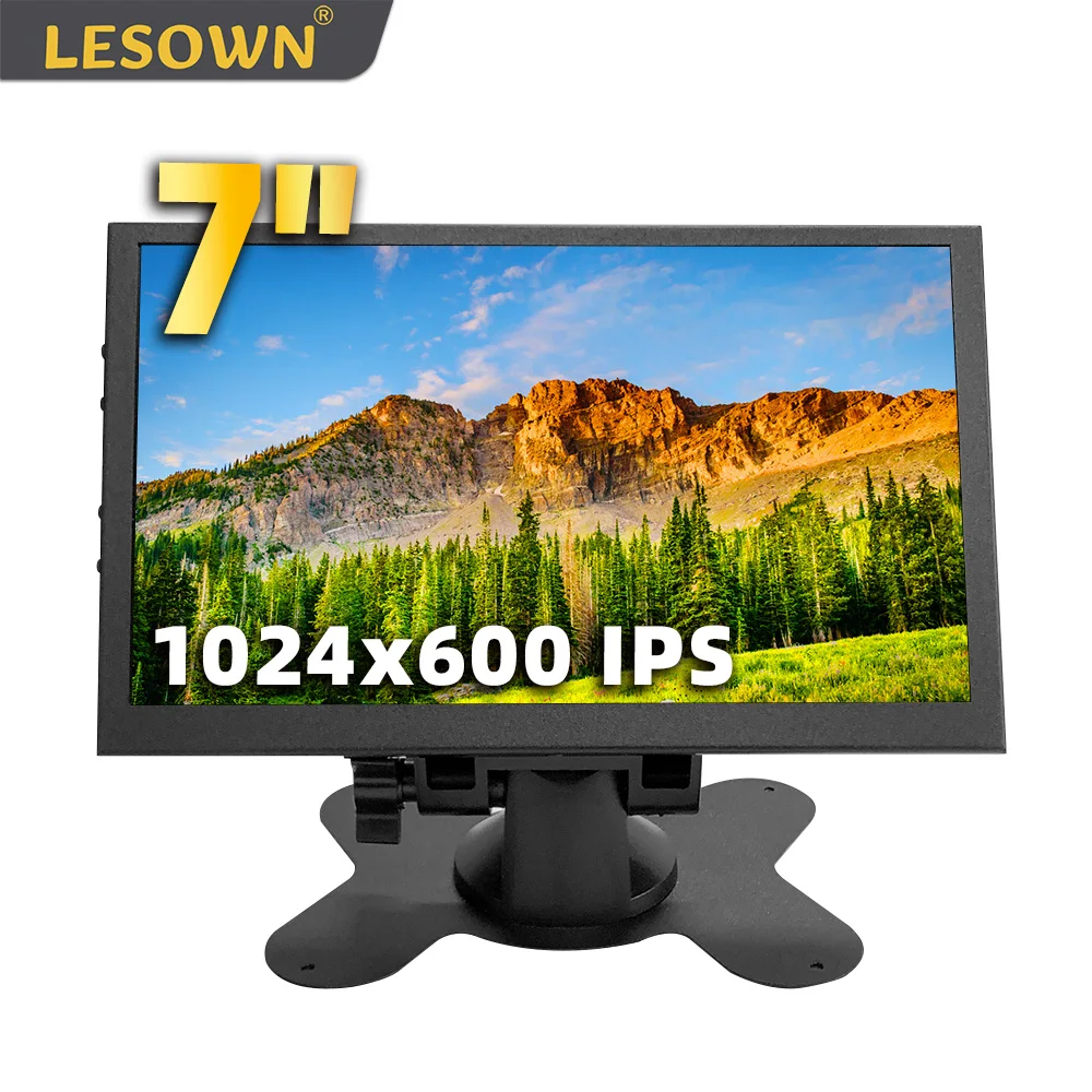 LESOWN Raspberry Pi Monitor 7-дюймовый 1024×600 IPS мини-вспомогательный монитор Edge портативный дисплей для PS Xbox Swich ноутбука Windows 
LESOWN Raspberry Pi Monitor 7-дюймовый 1024×600 IPS мини-вспомогательный монитор Edge портативный дисплей для PS Xbox Swich ноутбука Windows