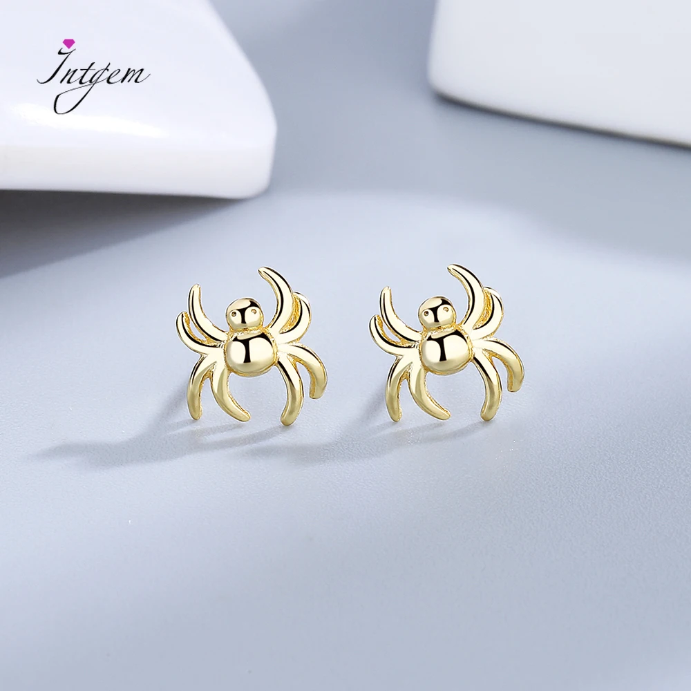 S925 Sterling Silver Animal Spider Ear Stud Earrings Hot Selling Unique Punk Earrings For Girl Birthday Jewelry Gift 2022 New
S925 Sterling Silver Animal Spider Ear Stud Earrings Hot Selling Unique Punk Earrings For Girl Birthday Jewelry Gift 2022 New
