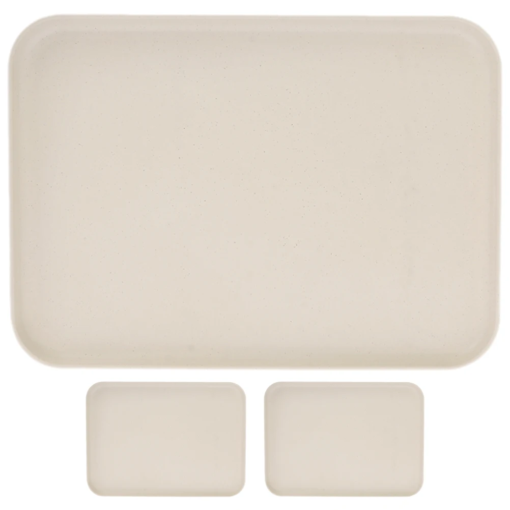 3 Pcs Rectangle Plates Premium Plastic Multi Function Large Capacity Snack Tray Food Serving Fruit Storage Kitchen Accessories
3 Pcs Rectangle Plates Premium Plastic Multi Function Large Capacity Snack Tray Food Serving Fruit Storage Kitchen Accessories