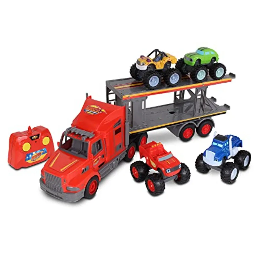 NKOK Blaze and The Monster Machines RC Transporter with Monster Machines Nickelodeon Remote Controlled 2.4 GHz
NKOK Blaze and The Monster Machines RC Transporter with Monster Machines Nickelodeon Remote Controlled 2.4 GHz
