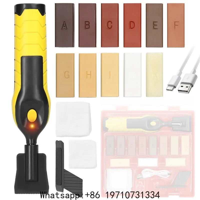 Wood Floor & Furniture DIY Repairing Tool Set – Melting Wax for Scratch, Nail Hole, Crack Filler
Wood Floor & Furniture DIY Repairing Tool Set – Melting Wax for Scratch, Nail Hole, Crack Filler