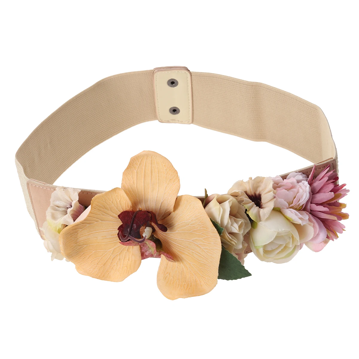 Flower Waist Belts Women Elegant Sashes Elastic Band Decorative Classic Color Wide Woman Girl Sash Party Evening Wedding Fashion
Flower Waist Belts Women Elegant Sashes Elastic Band Decorative Classic Color Wide Woman Girl Sash Party Evening Wedding Fashion