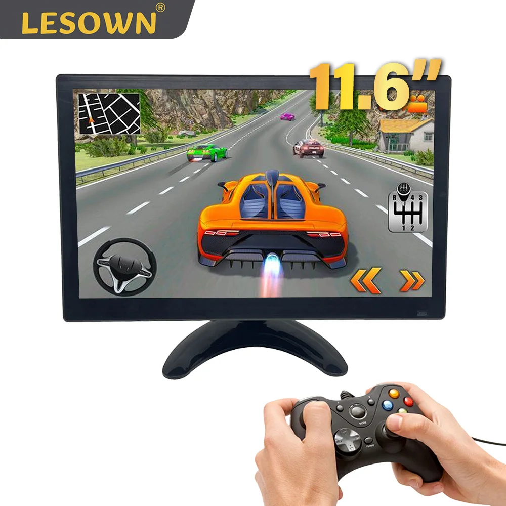 LESOWN 11.6 Inch 1366x768/1080p Digital Information LCD Display Panel Resistive/No Touch Optional Indusitrial Monitor for Laptop
LESOWN 11.6 Inch 1366x768/1080p Digital Information LCD Display Panel Resistive/No Touch Optional Indusitrial Monitor for Laptop