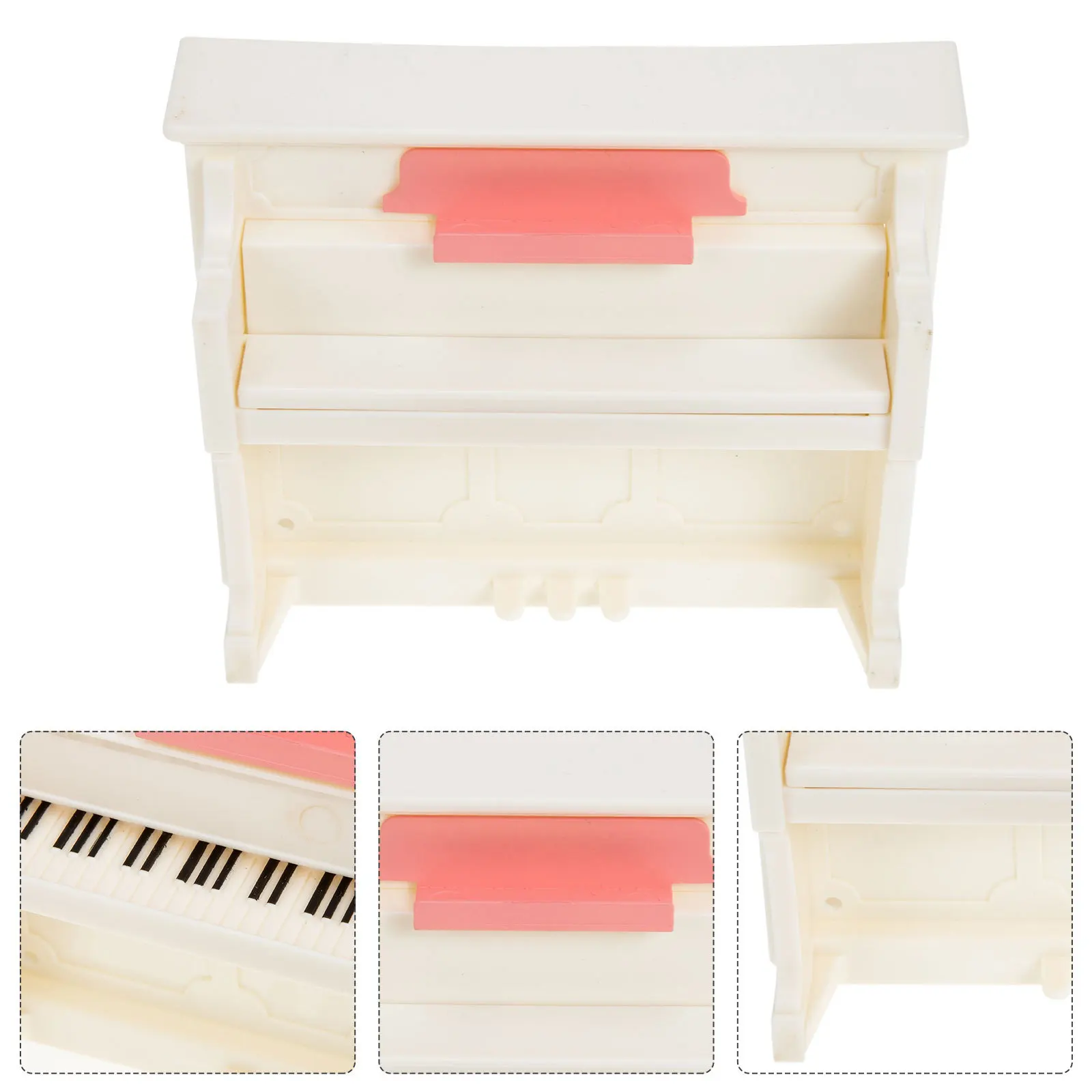 2Sets Mini Piano Musical Instruments Mini Furniture Bedroom Living Room Accessories for Toddler Infant Creative Play Dollhouse
2Sets Mini Piano Musical Instruments Mini Furniture Bedroom Living Room Accessories for Toddler Infant Creative Play Dollhouse