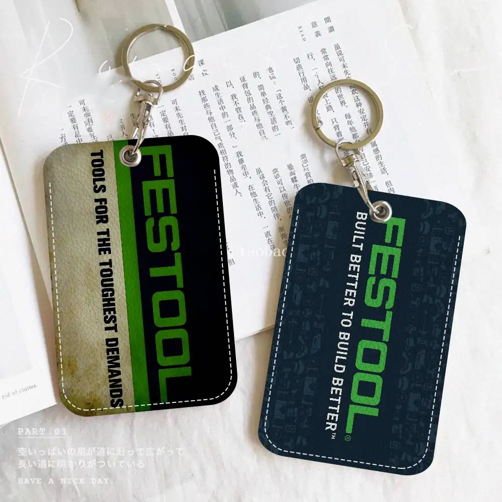 F-Festool Badge Holder Keychain for Bank Business Work Card Holder Student Card Protective Case Bus Card
F-Festool Badge Holder Keychain for Bank Business Work Card Holder Student Card Protective Case Bus Card
