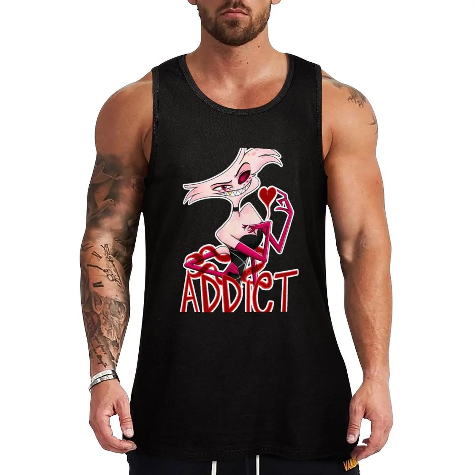 Angel Addict Tank Top Men's sleeveless t-shirt gym clothes man gym shirt men t-shirts for men
Angel Addict Tank Top Men's sleeveless t-shirt gym clothes man gym shirt men t-shirts for men