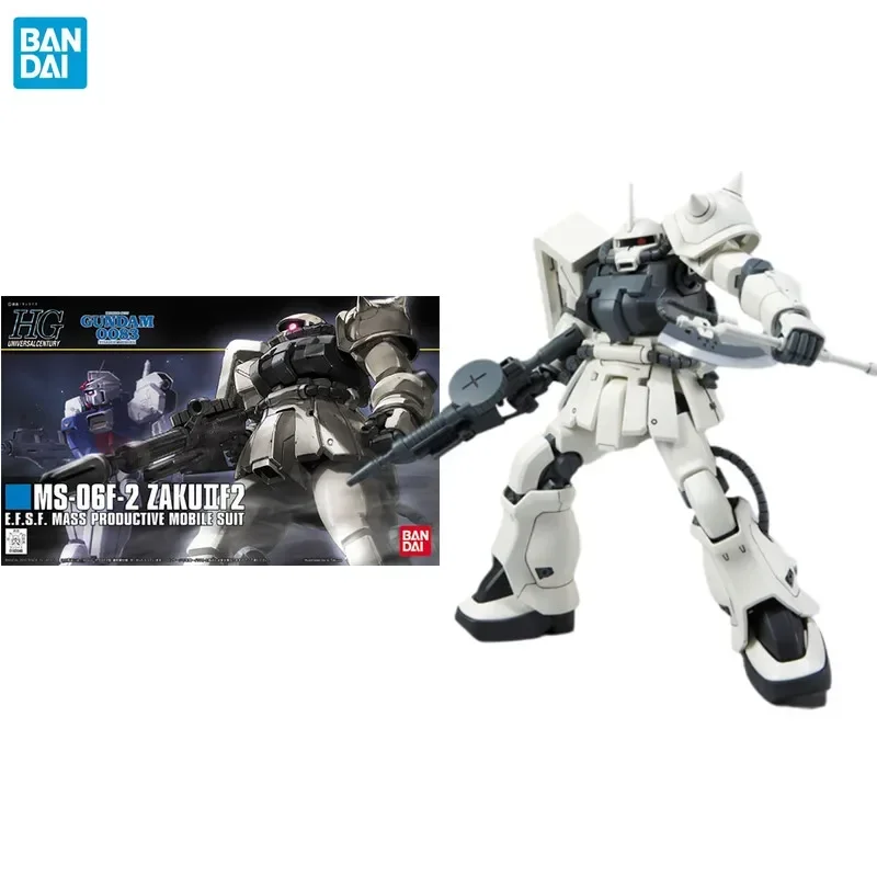 Bandai Original Gundam Model Kit Anime Figure 1/144 HGUC 107 MS-06F-2 Zaku II F2 Action Figures Collectible Toys Gifts for Kids
Bandai Original Gundam Model Kit Anime Figure 1/144 HGUC 107 MS-06F-2 Zaku II F2 Action Figures Collectible Toys Gifts for Kids