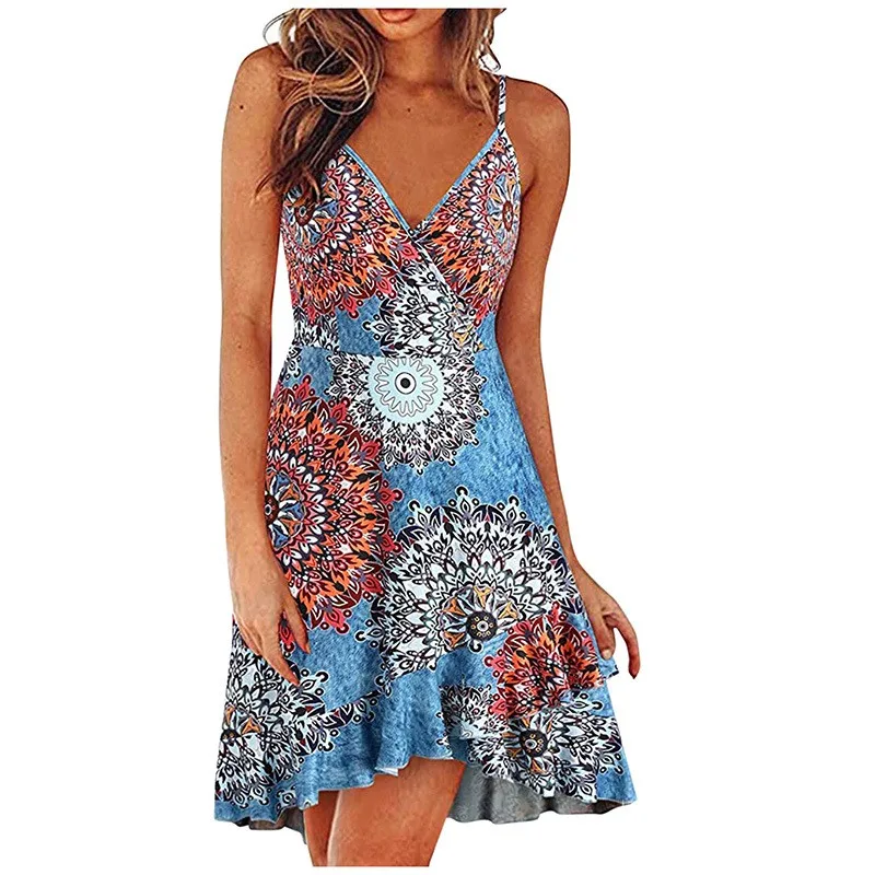 2025 Midi Women Fashion Sexy Dress Summer Print Spaghetti Strap V-neck Backless Female Casual Sleeveless Pullover Short Cloth
2025 Midi Women Fashion Sexy Dress Summer Print Spaghetti Strap V-neck Backless Female Casual Sleeveless Pullover Short Cloth