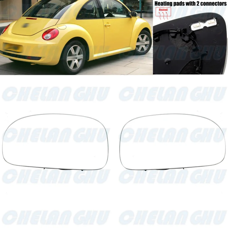 1 Pair Heated Rearview Mirror Glass for VW Beetle / Cabriolet 2003 2004 2005 2006 2007 2008 2009 2010 car accessories
1 Pair Heated Rearview Mirror Glass for VW Beetle / Cabriolet 2003 2004 2005 2006 2007 2008 2009 2010 car accessories