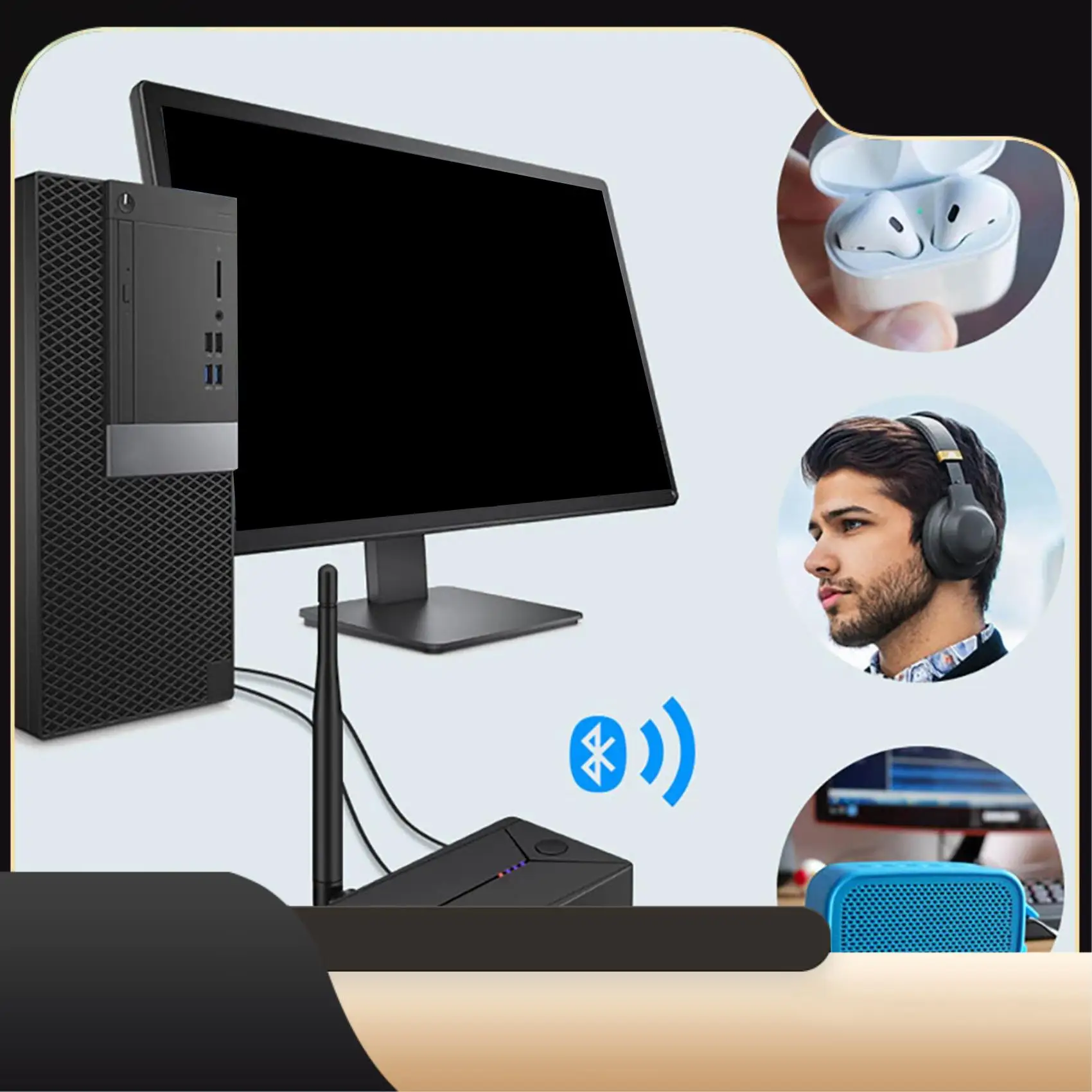 TX13 3 в 1 Bluetooth 5,0 аудиопередатчик 3,5 мм разъем AUX цифро-аналоговый аудиоконвертер RCA USB коаксиальный оптический-T44C
TX13 3 в 1 Bluetooth 5,0 аудиопередатчик 3,5 мм разъем AUX цифро-аналоговый аудиоконвертер RCA USB коаксиальный оптический-T44C