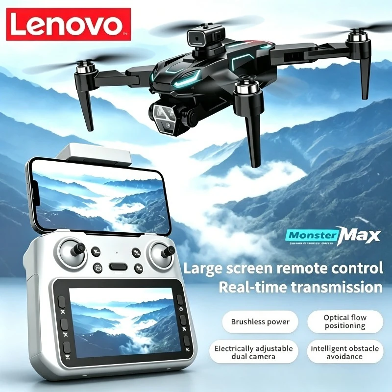 Lenovo M22 8K Foldable Drone, 4.3" Screen Controller, Long Endurance Brushless Motor, Optical Flow ESC 4K Aerial Photography.
Lenovo M22 8K Foldable Drone, 4.3" Screen Controller, Long Endurance Brushless Motor, Optical Flow ESC 4K Aerial Photography.