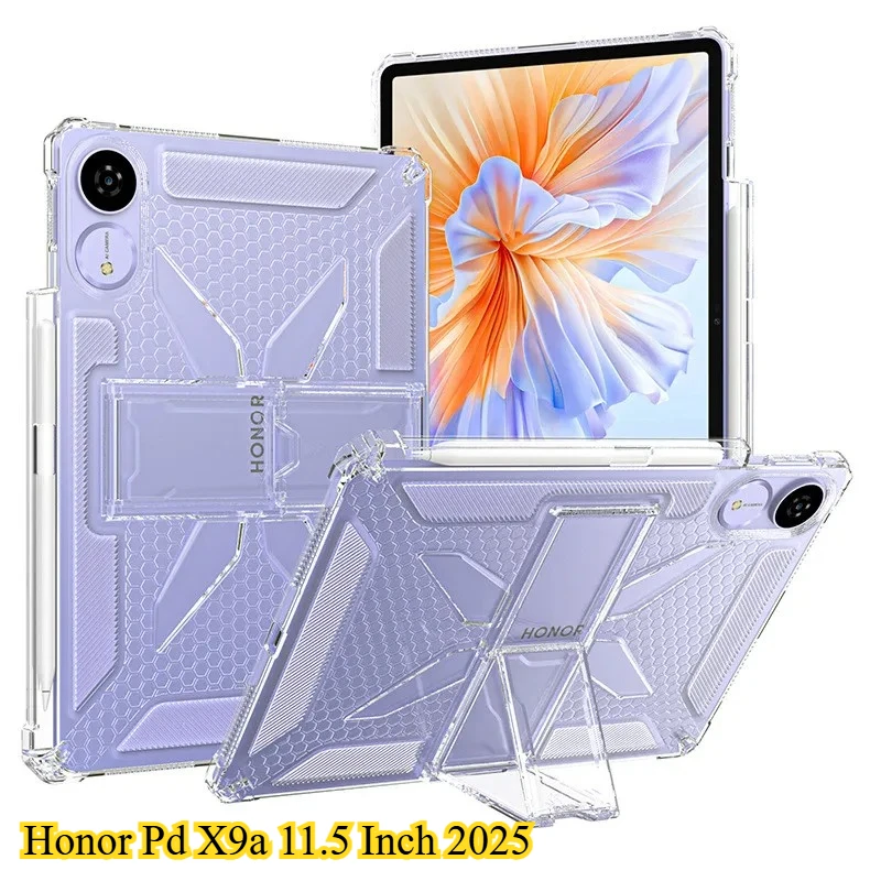 NEW HD Clear Case for Honor Pad GT X9a V9 11.5Inch 2025 X8 Lite 9 Pro V8 Pro 12.1 Heat Dissipation Protector Cover with Pen Slot
NEW HD Clear Case for Honor Pad GT X9a V9 11.5Inch 2025 X8 Lite 9 Pro V8 Pro 12.1 Heat Dissipation Protector Cover with Pen Slot