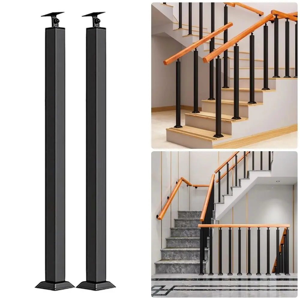 1Pcs 85x4cm Stair Handrail Guardrail Simple Anti Slip Wrought Iron Stair Column Modern Style Metal Baluster
1Pcs 85x4cm Stair Handrail Guardrail Simple Anti Slip Wrought Iron Stair Column Modern Style Metal Baluster